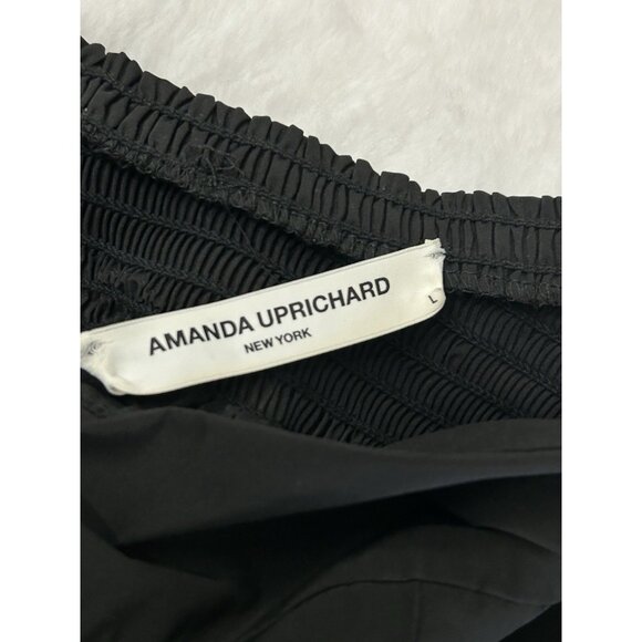 Amanda Uprichard Women’s Size Large Sicily Mini Black Dress Made In USA - Picture 9 of 15